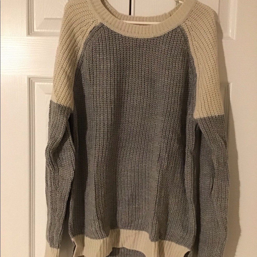 Wilkes Colorblocked Raglan Sweater - Picture 2 of 3